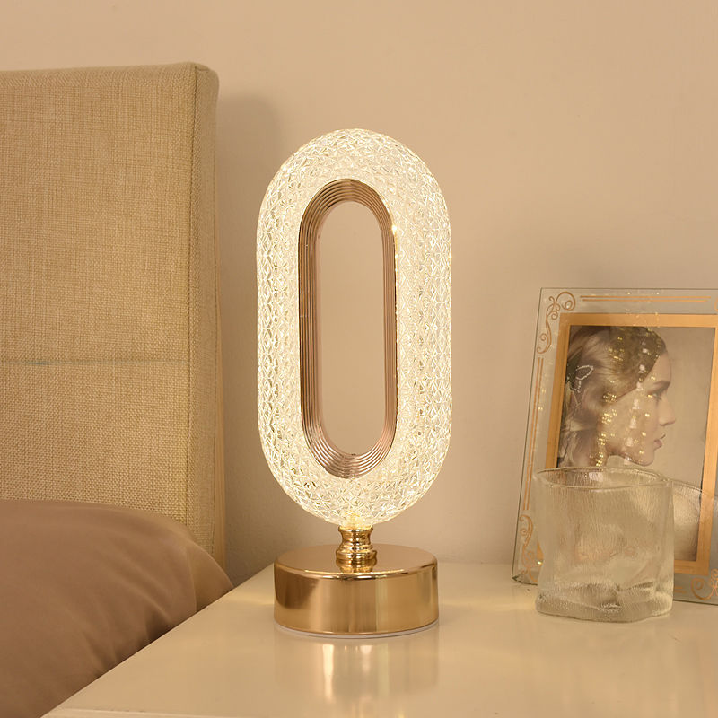 Crystal Table Lamps: Modern Bedside & LED Table Lamps for Living Room &  Bedroom 