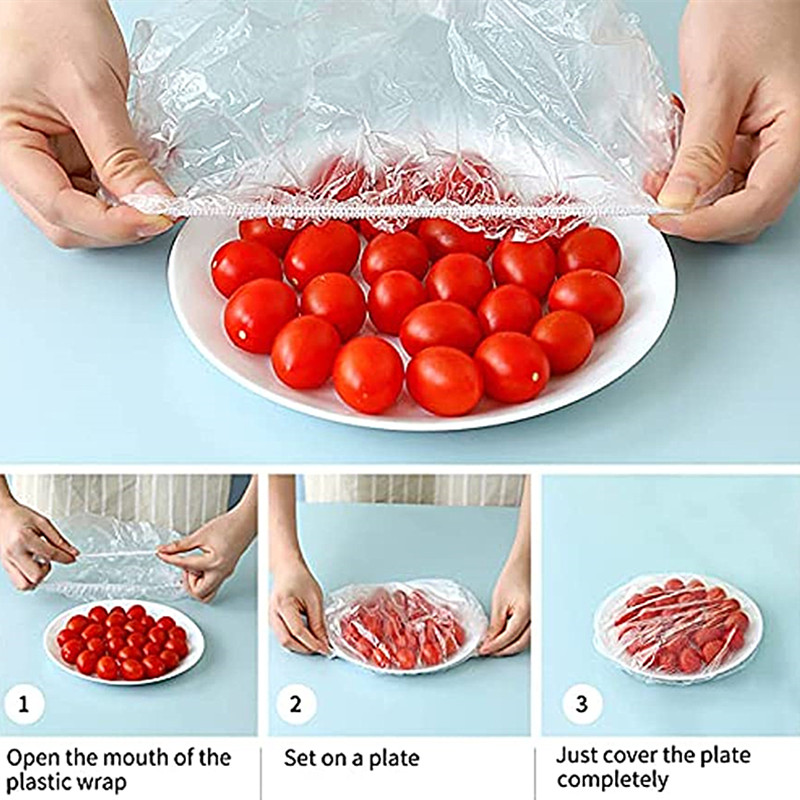 Disposable Fresh keeping Cover Plastic Food Storage Covers - Temu