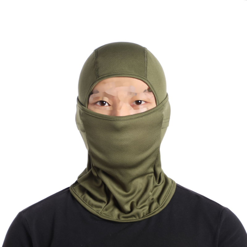 Camo Print Balaclava Mask, Windproof & Sunshade Breathable Quick