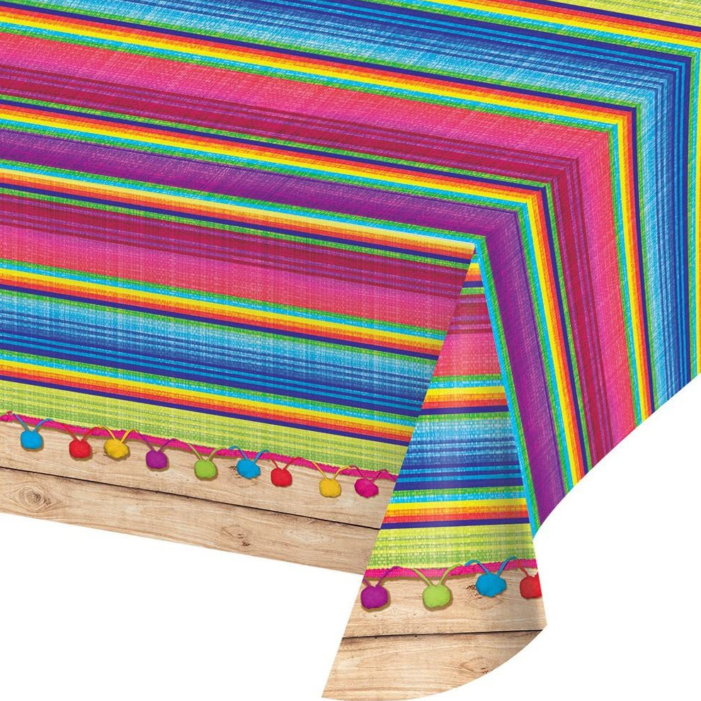 Mexican Fiesta Theme Party Tablecloths, Cinco De Mayo Party