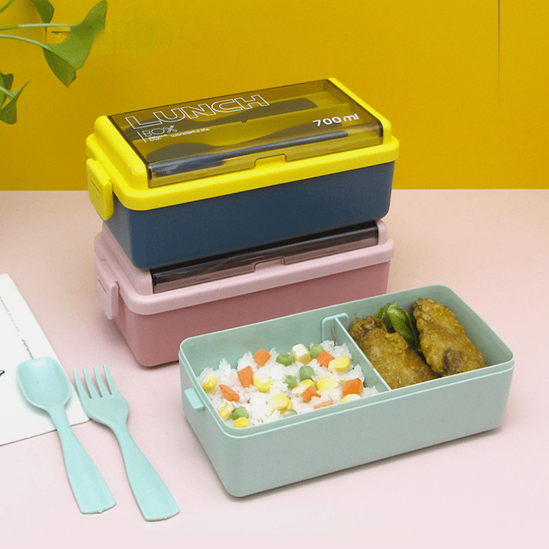 Boîte à lunch Bento – Jaune PC