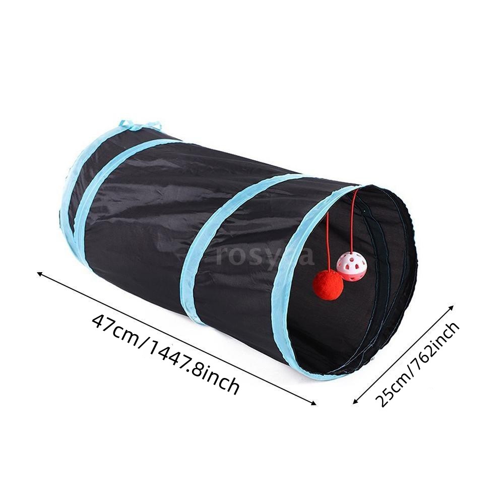 Foldable Cat Tunnel - Interactive Pet Toy For Training And Play - Easy  Storage - Temu Belgium