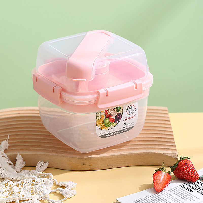 Portable Lunch Box For Kid Adult Lunch Container Fruit Salad