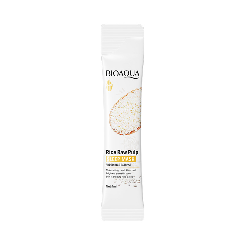 Sleeping Mask With Rice For Hydration, A Leave-on Application For Women's Skincare, Providing Moisture And Overnight