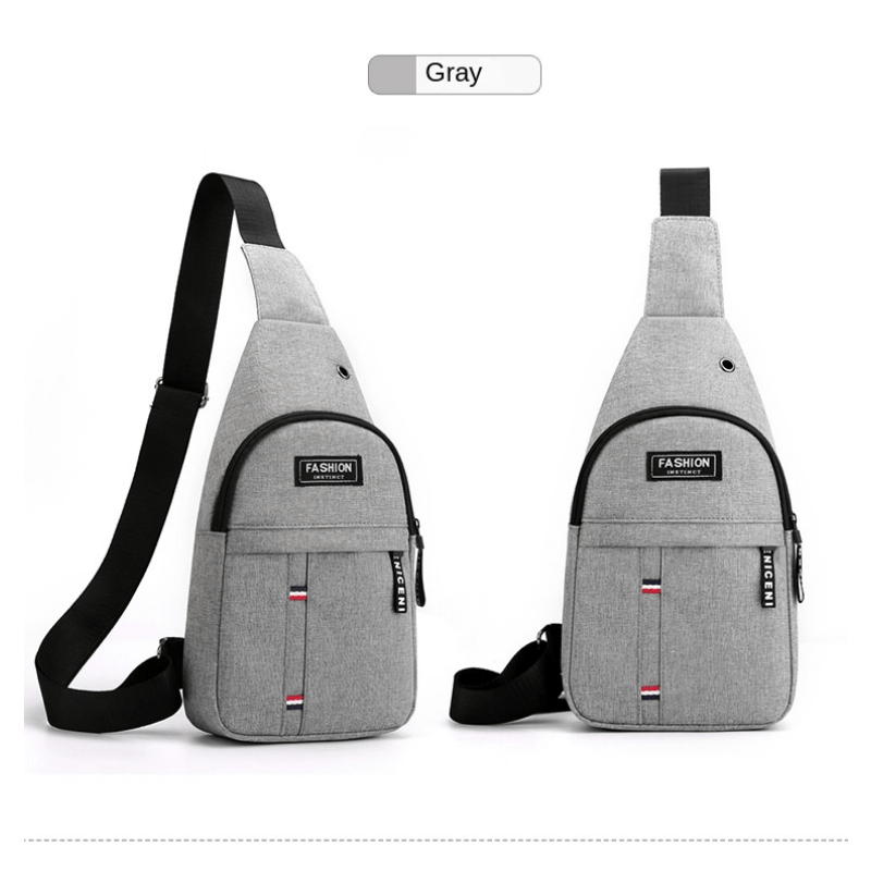 New Men's Chest Bag Crossbody Bag Travel Small Backpack Oblique Bag Men's  Sports Bag - Temu