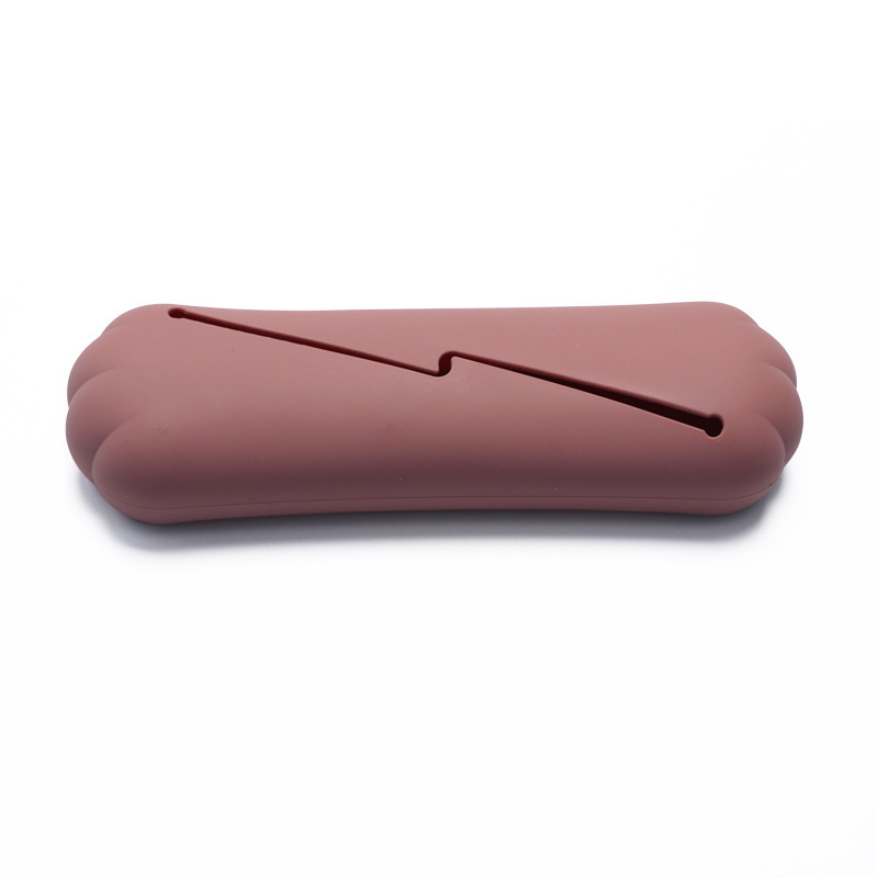 Minimalist Solid Brush Bag Organizer Portable Makeup Storage Bag