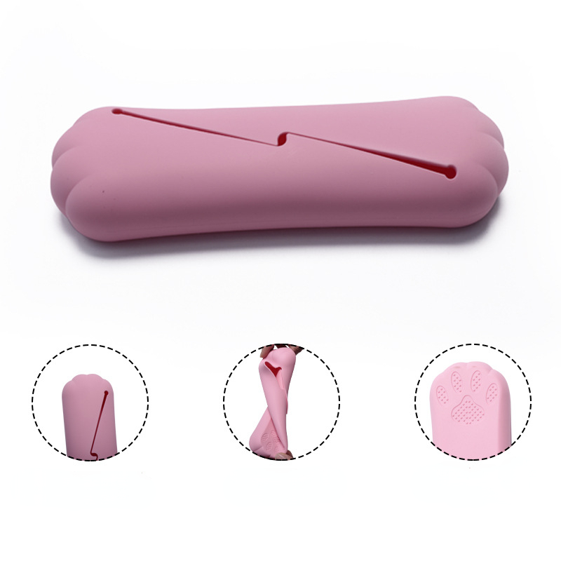 Minimalist Solid Brush Bag Organizer Portable Makeup Storage Bag