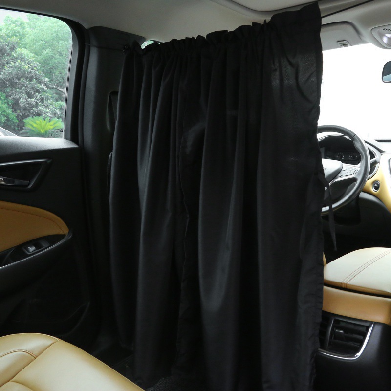 Rideaux de séparation de parasol intérieur de voiture, rideau de