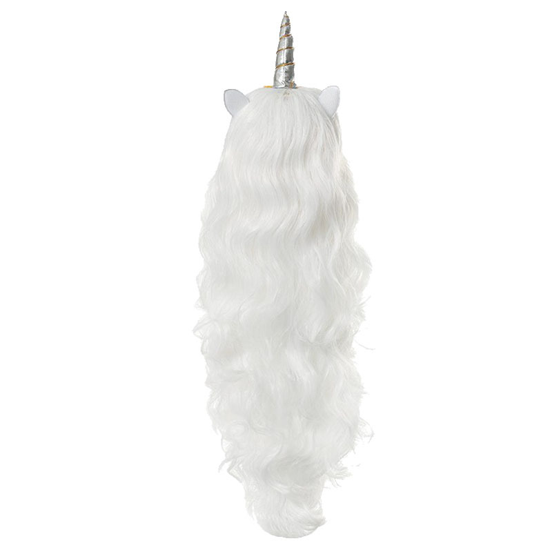 White shop unicorn wig