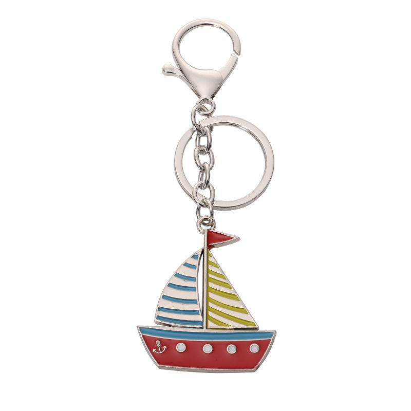 Sailing keychain hot sale