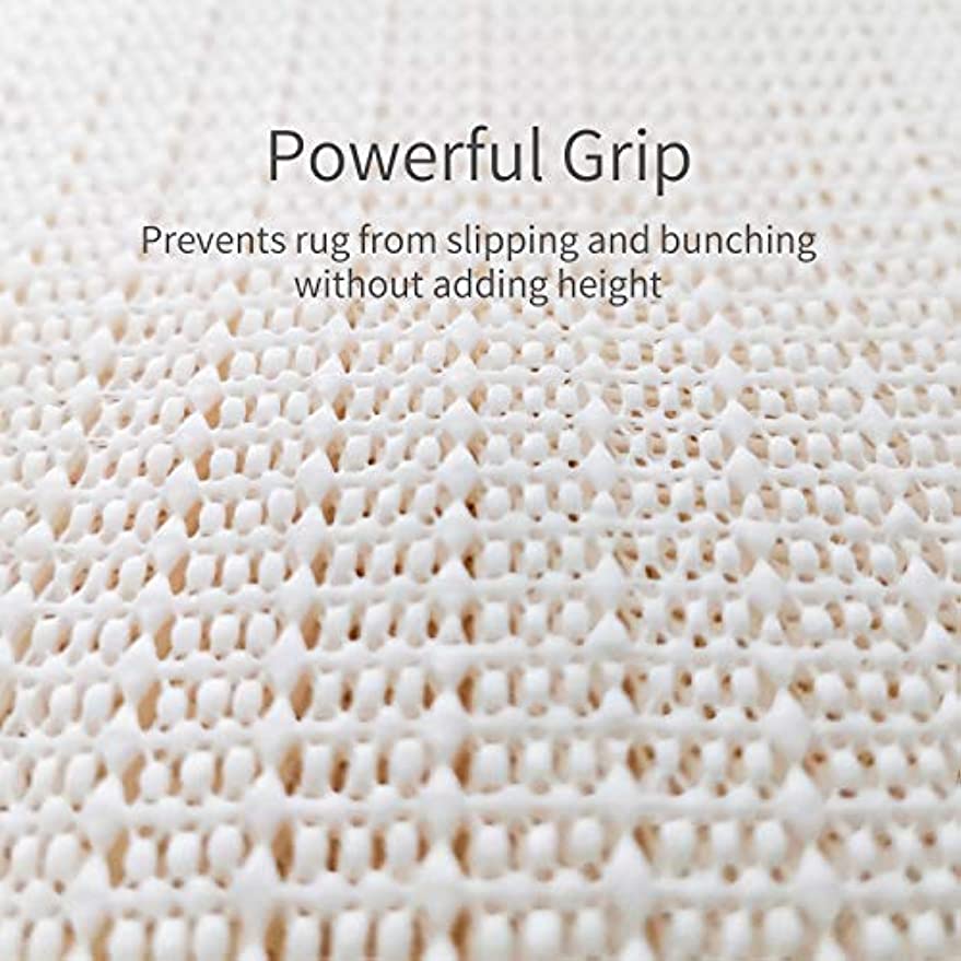 Non Slip Area Rug Pad Gripper - 3x5 Strong Grip Carpet Pad For Area Rugs And  Hardwood Floors, Provides Protection And Cushion Table Mat - Temu