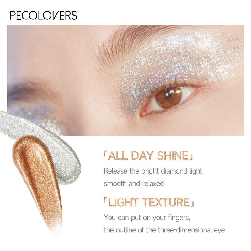 Diamond Charm Liquid Glitter Eyeshadow High Pigmented - Temu