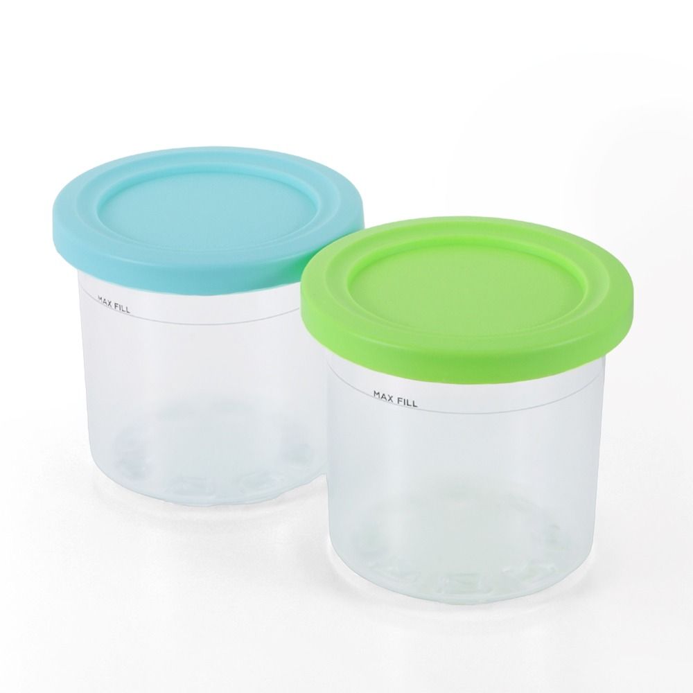 Lids Cup For Ninja Creami Ice Cream Containers with Lids Ice Cream