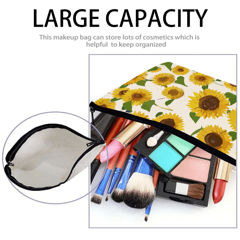 Inspired Cosmetic Bag- LV – Sunflower and Jasmine