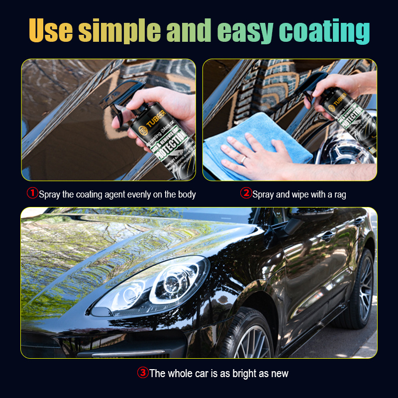 Nano coating spray agent, make your car back to shine in 3 mins #carco