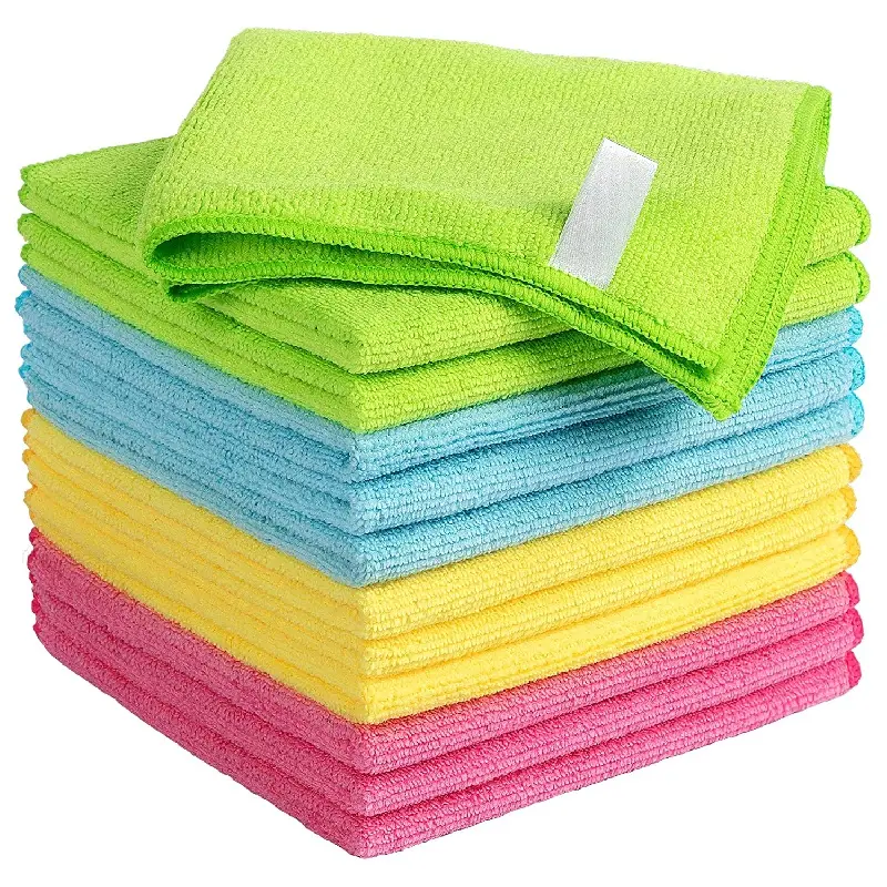 12/24/48 Microfiber Cleaning Cloth Cleaning Towels For - Temu