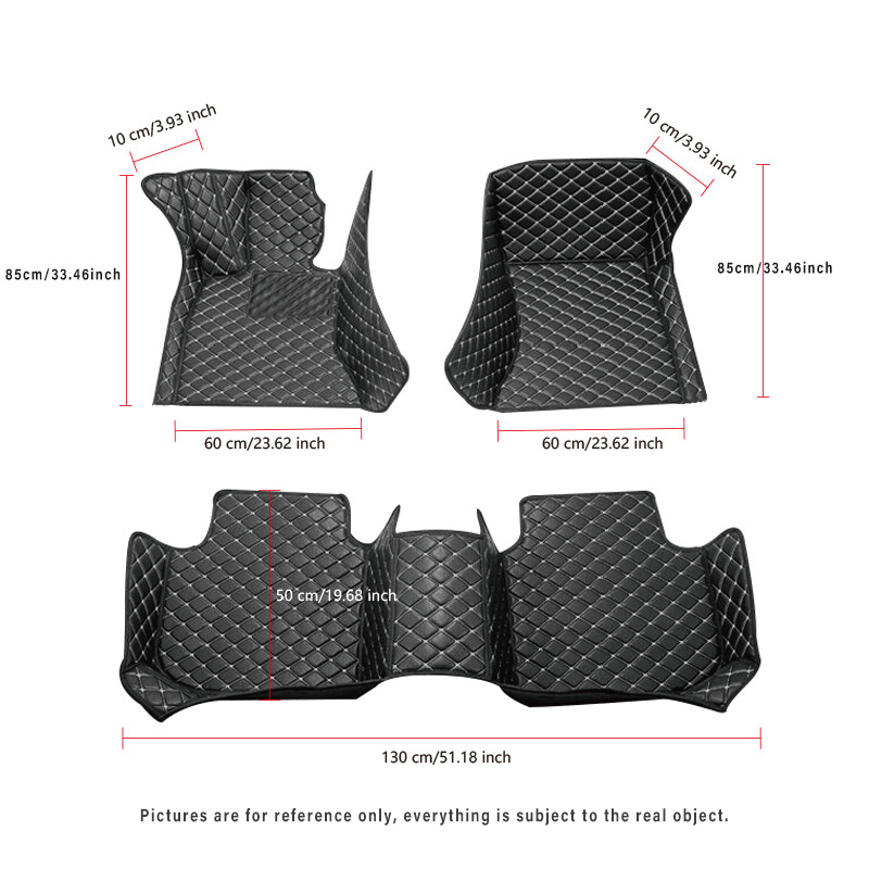 For Rav4 With Luxurious Artificial Leather Car Floor Mats (2020