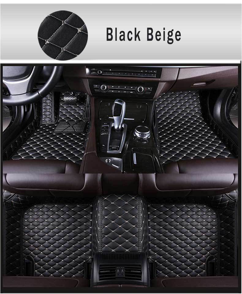 For Rav4 With Luxurious Artificial Leather Car Floor Mats (2020