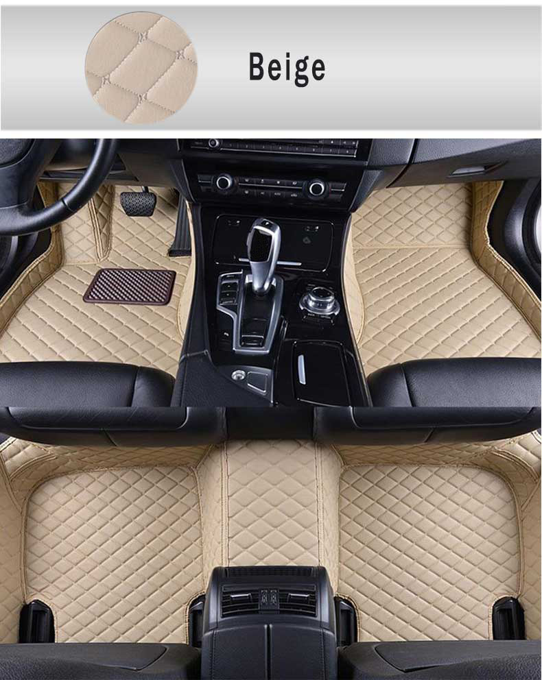 For Rav4 With Luxurious Artificial Leather Car Floor Mats (2020