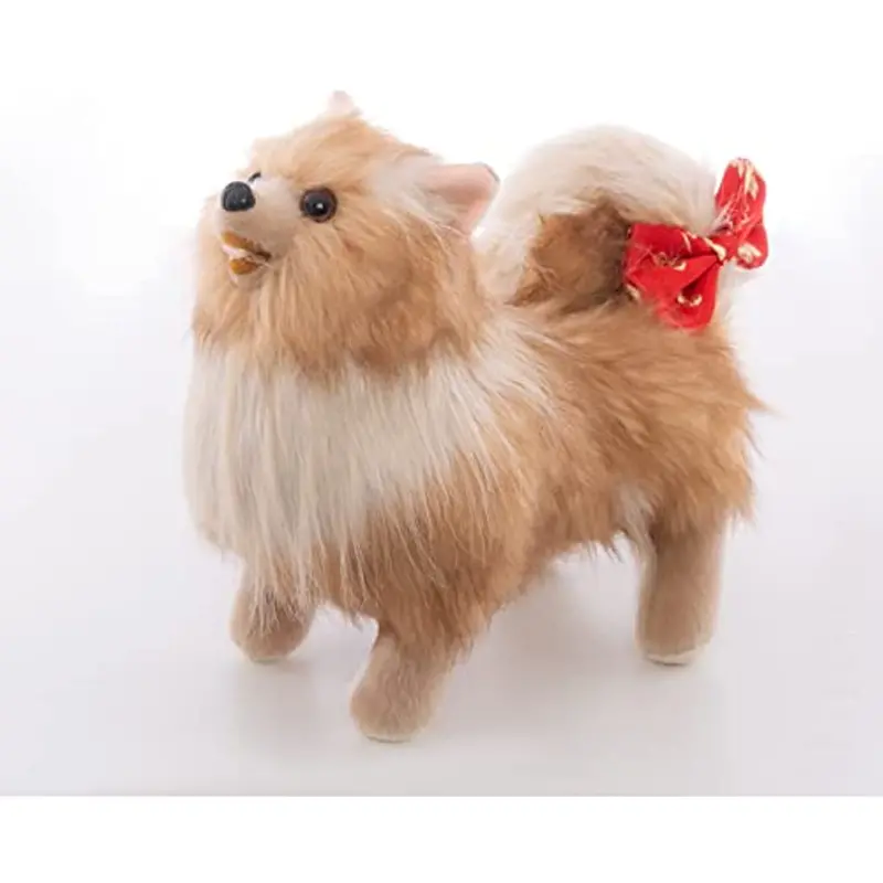 Adorable Pomeranian Puppy Plush Toy