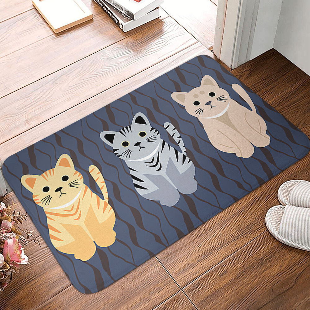 Cat Floor Mats Kitchen Rugs, Carpets Kitchen Cat