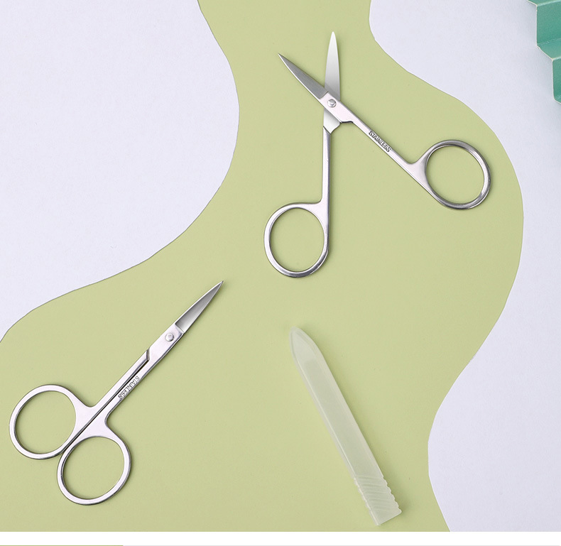 Professional Beauty Scissors Stainless Steel Curved Blade - Temu