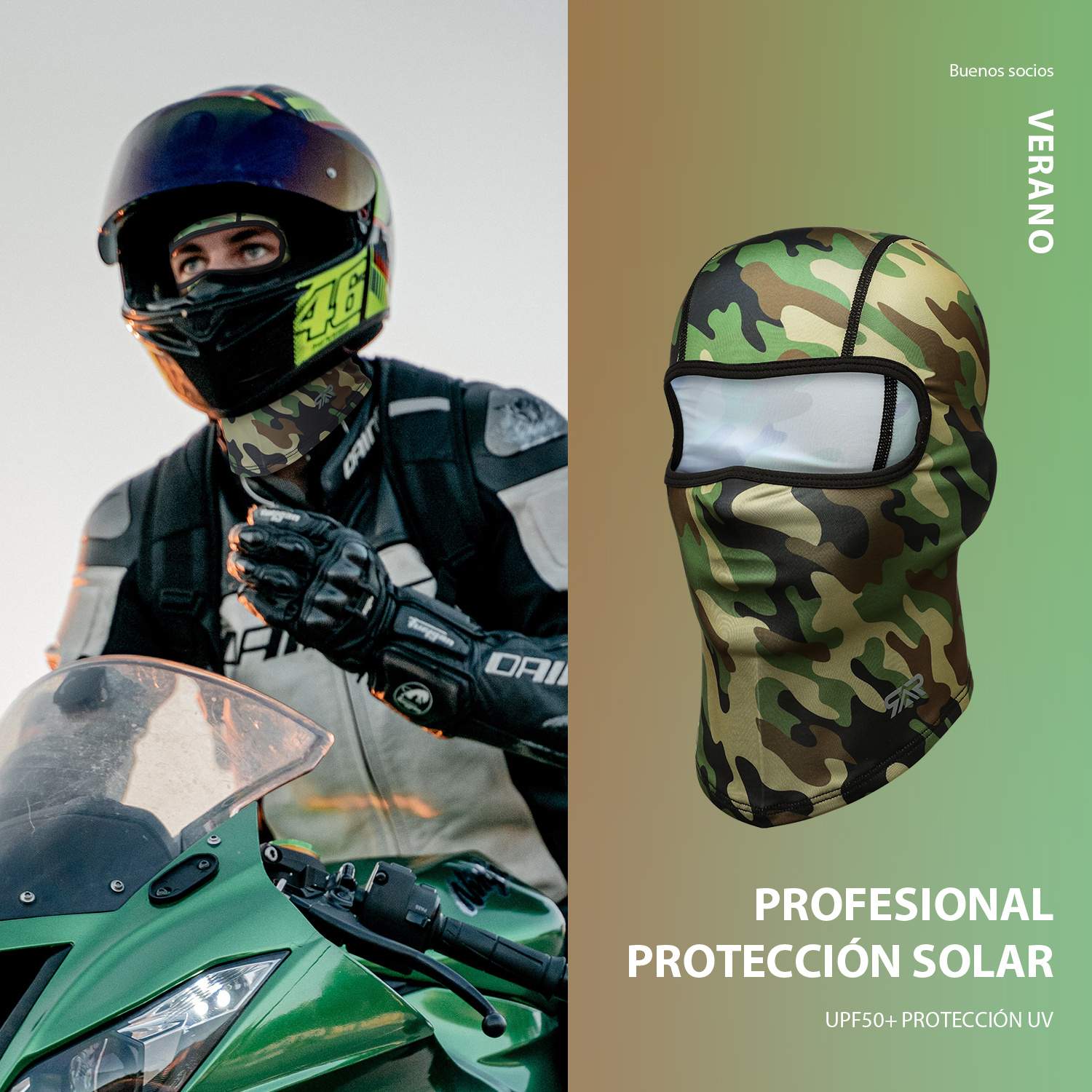 Balaclava Full Face Mask UV Protection Ski Sun Hood Tactical Masks