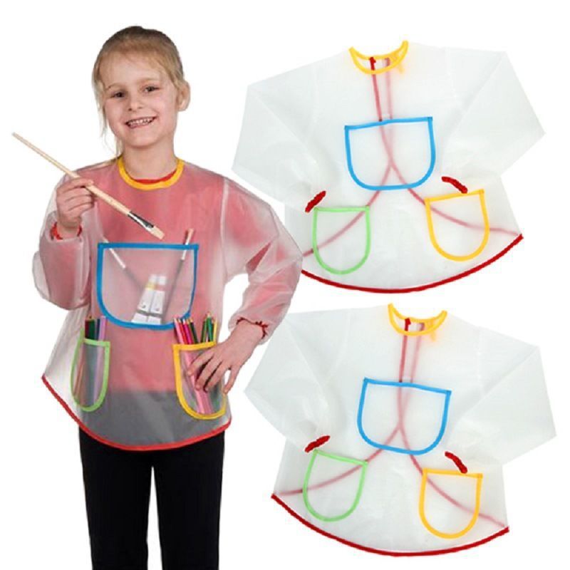 Enfants 4-8 ans, 2 pièces Peinture Smock / tablier artisanal