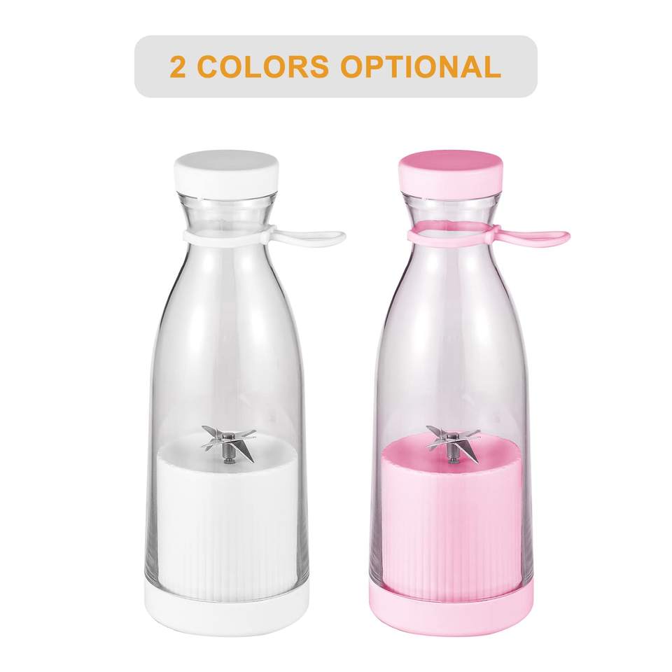 Portable Blender Bottle Cup USB Rechargeable Electric Mixer 