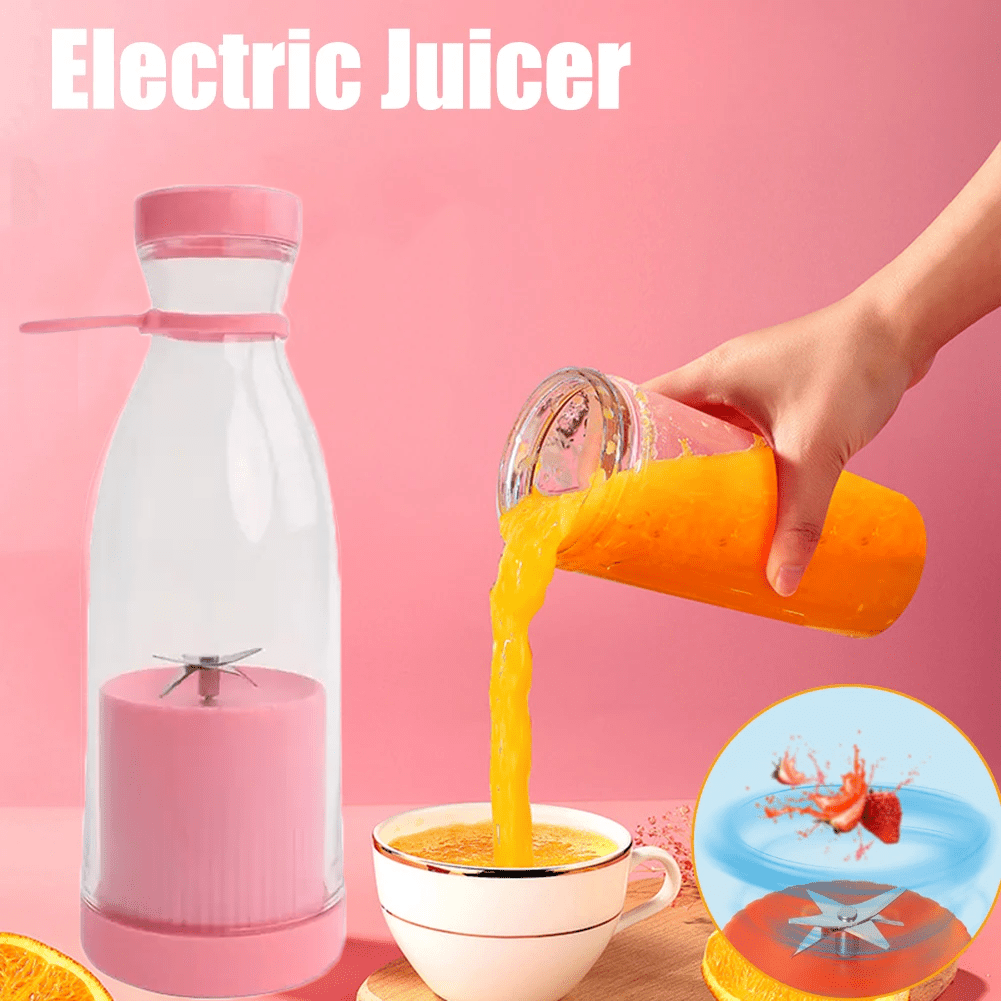 1pc Electric Usb Portable Blender Cup, Mini Handheld Juicer Cup