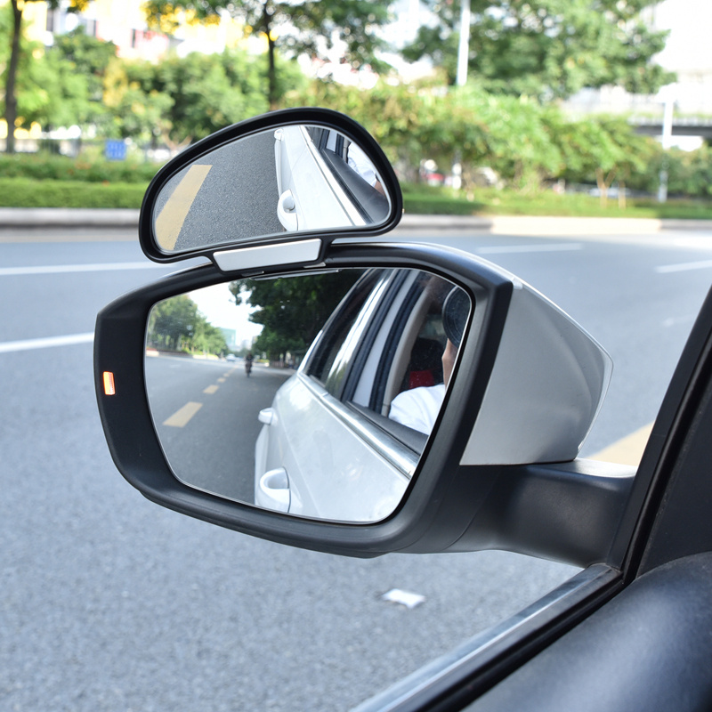 360° Adjustable Car Mirrors Get A Wider View Avoid Blind - Temu