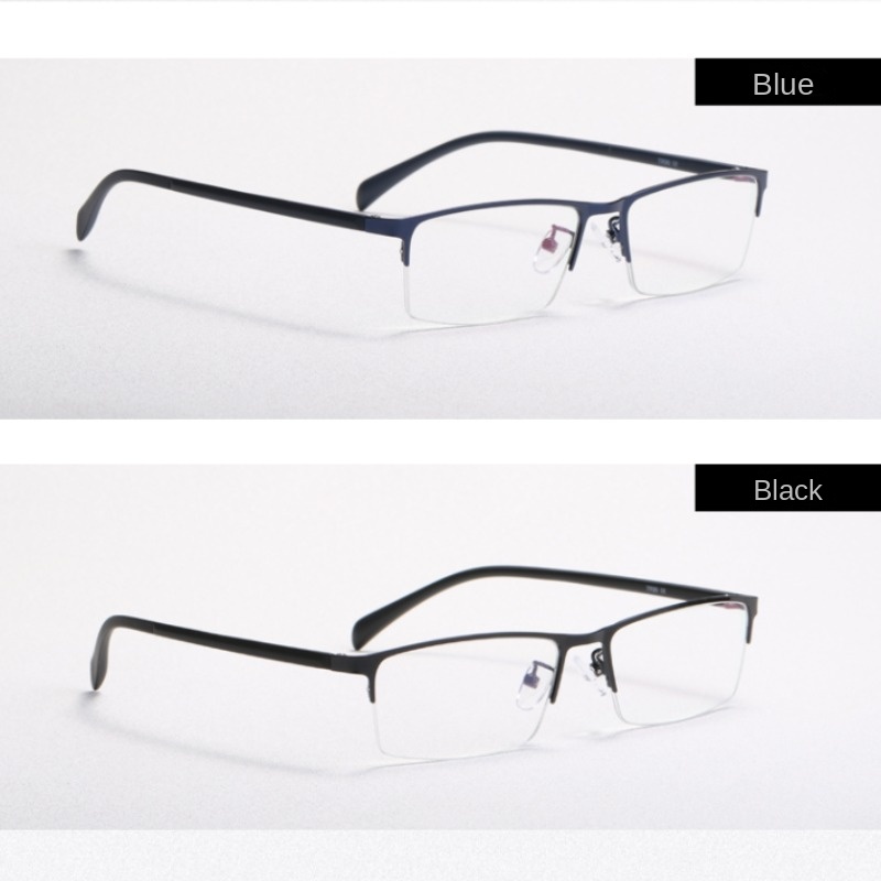 High-end business Spectacles half-rim Eyeglasses for men Frames