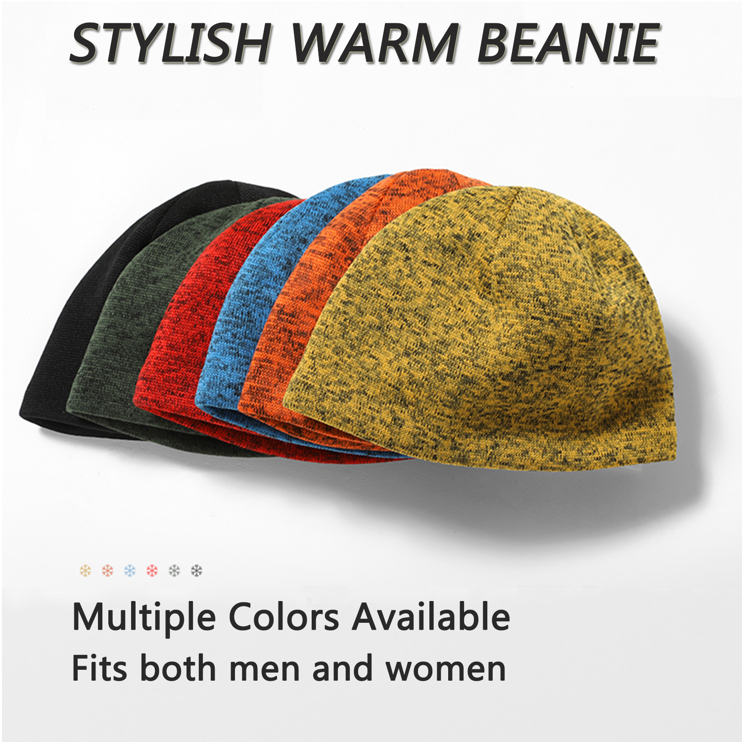 Winter Beanie Knit Hat Men Women Daily Knit Ribbed Warm Soft Stylish  Toboggan Skull Cold Weather, Find Great Deals