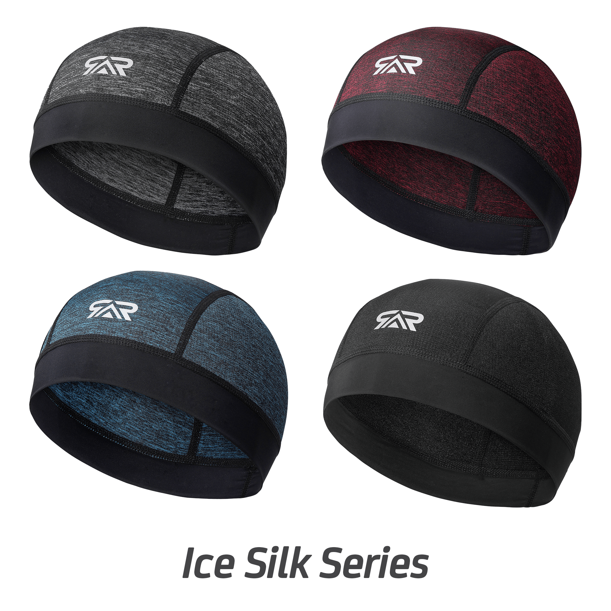 X-TIGER Cooling Skull Cap, Moisture Wicking Breathable Summer Beanie, With  Sun Protection Sleeves Optional