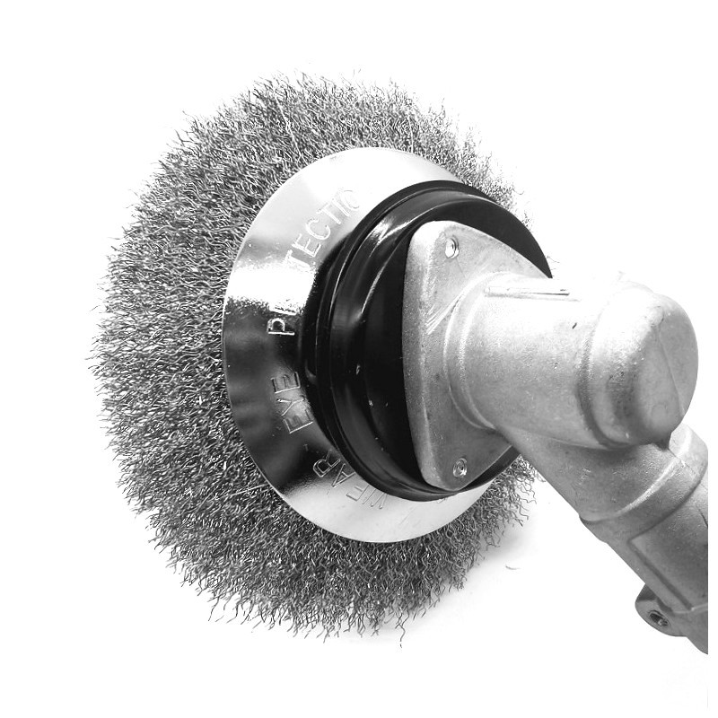 Brosse métallique de désherbage 150 mm