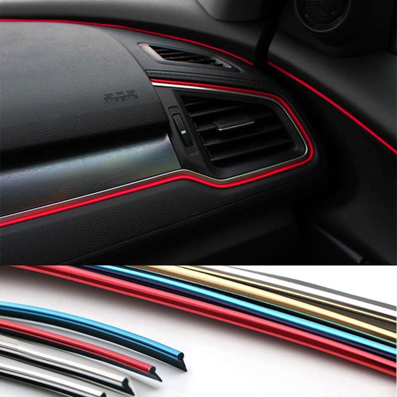Ready Stock DF Car Strip Grid Decoration Line Wire Sticker Lining Dashboard  Aircond Door, Auto Accessories on Carousell