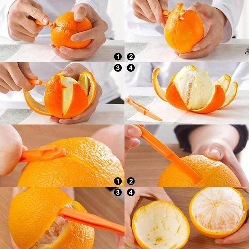WOXINDA Butternut Squash Peeler Orange Peelers Humanized Design Curved  Handle Fruit Tools Kitchen Gadget
