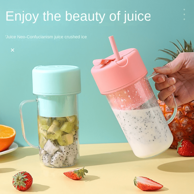 New  Juicing Cup Piccola Macchina Per Spremitura Portatile Elettrica  Mini Frullatore Per Frittura Miscelatore Di Ricarica - Elettrodomestici -  Temu Italy