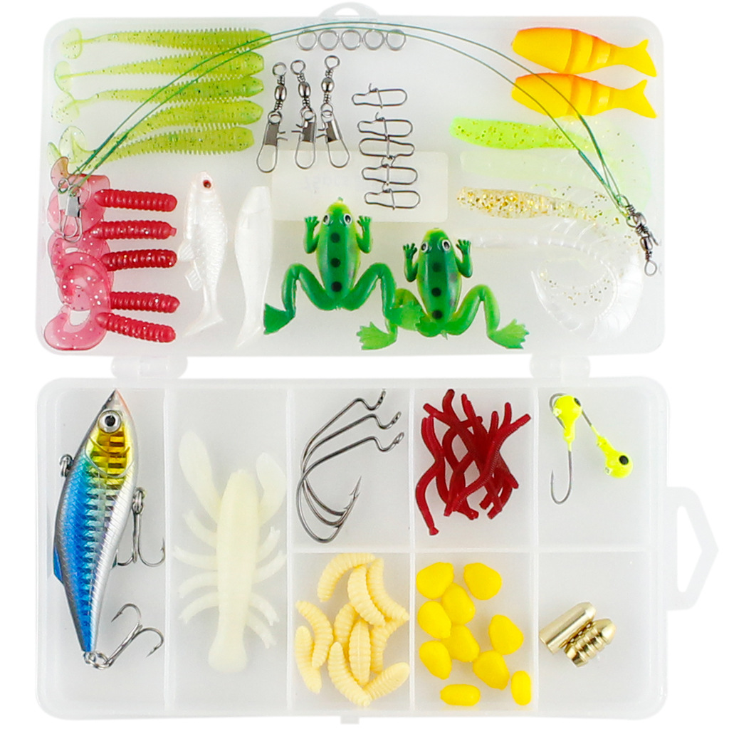 Complete Fishing Tool Kit Lures Baits Hook Remover Lip - Temu