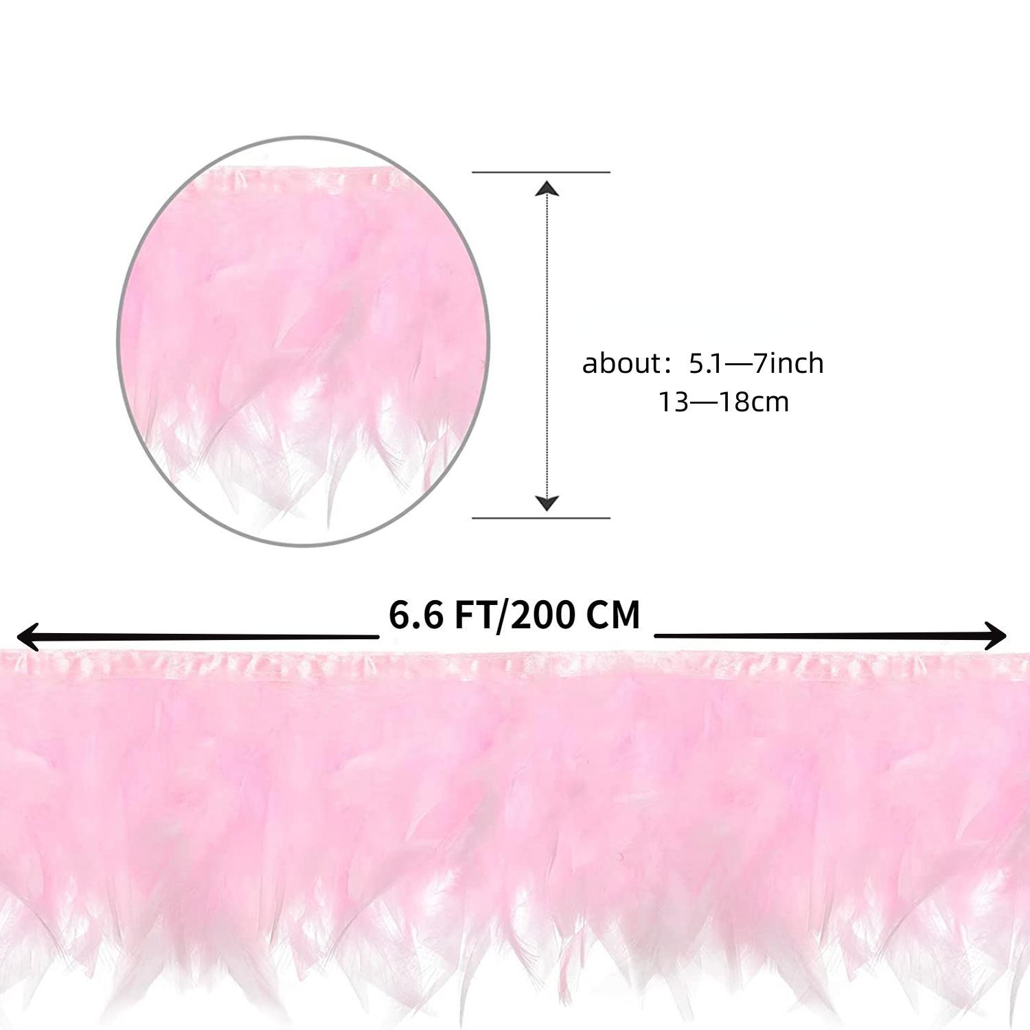 Buy 8 Pcs 6.6 Ft Colorful Feather Boas for Craft - Party Feather