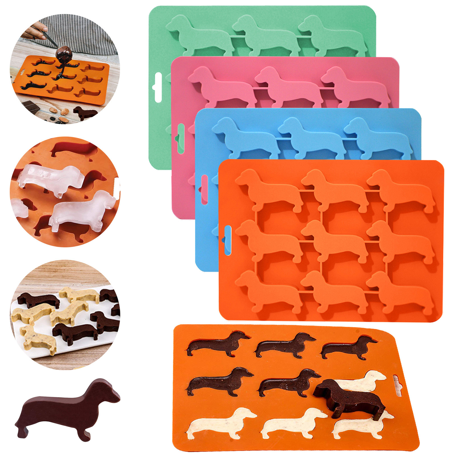 Delight Your Dog With Fun & Delicious Treats - Dog Popsicle Tray Molds! -  Temu Portugal