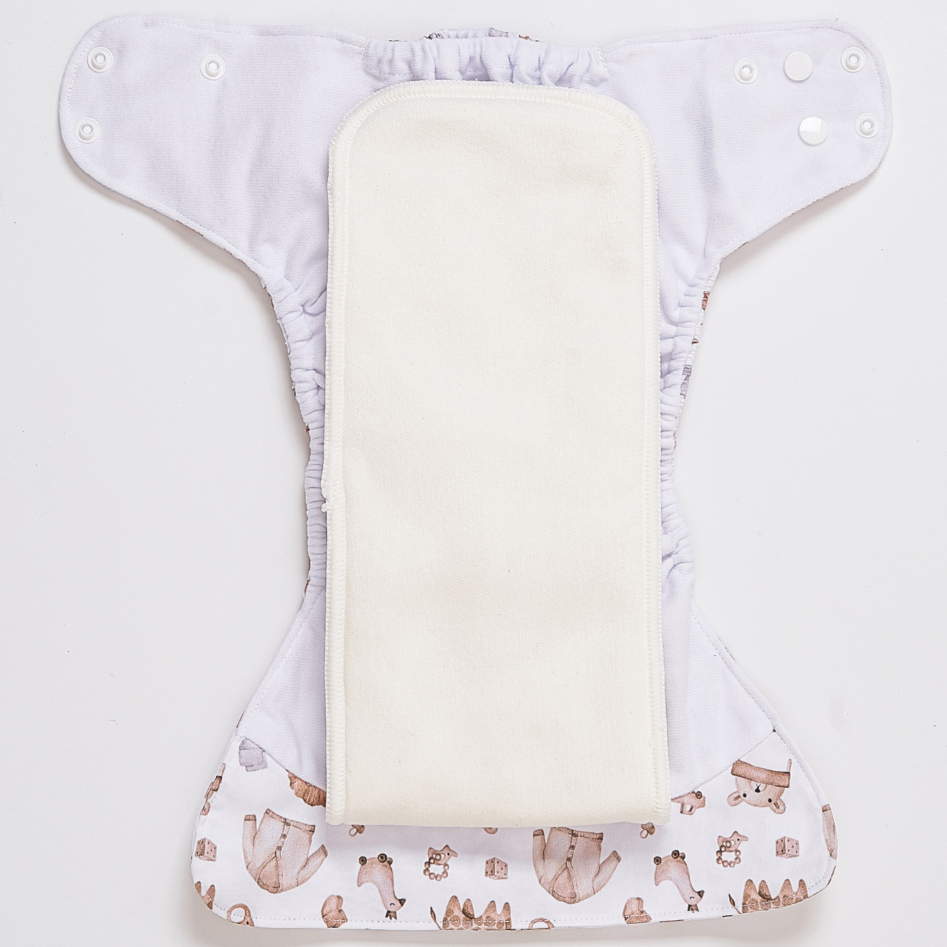 happyflute 4pcs set washable eco friendly cloth diaper covers adjustable nappy reusable cloth diapers cloth nappies for 3 15kg baby details 5