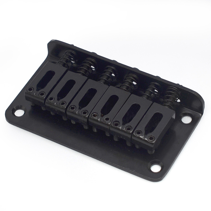 Fixed Bridge for Six-string Electric Guitar - Fixed String Bridge Pulling Plate, Improving Guitar Tone and Playability