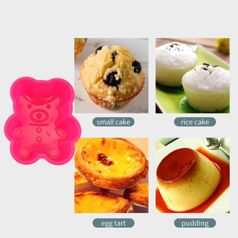 Cute Silicone Cupcake Molds : Cupcake Molds