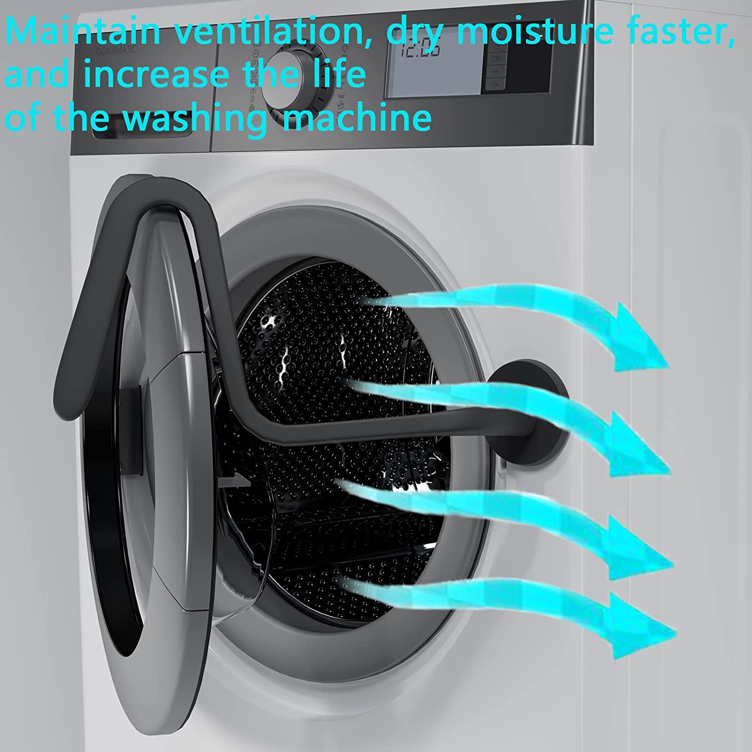 Magnetic Front Load Washer Door Prop Keep Washer Door Open - Temu