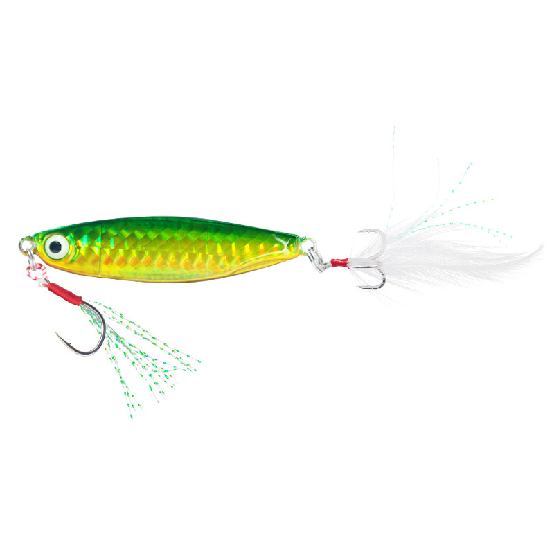 Durable Slow Sinking Fishing Lures Feather Simulation Design - Temu Portugal