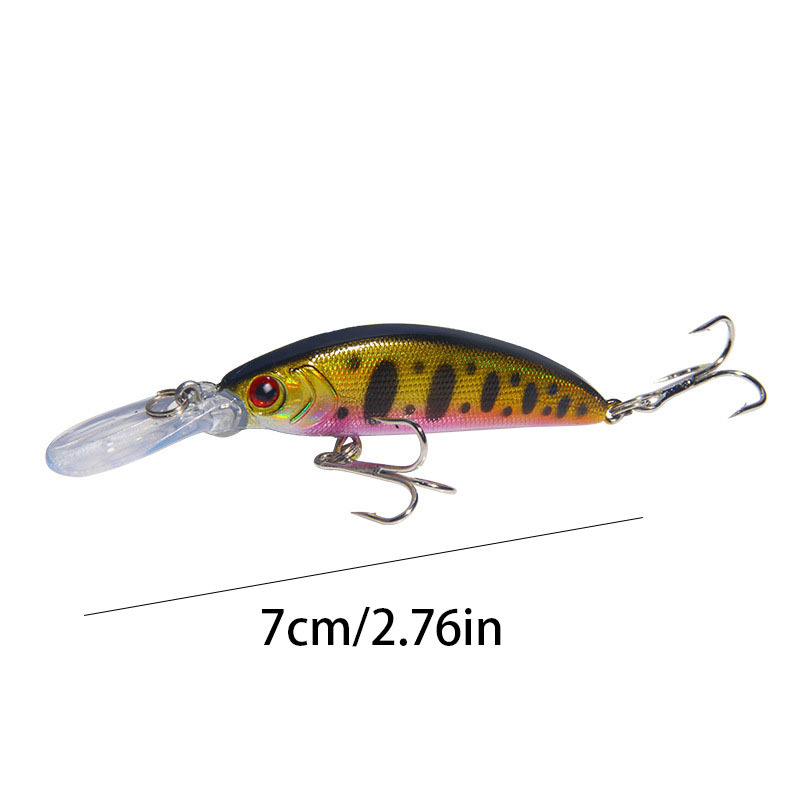 Sinking Minnow Fishing Lure Realistic Simulation Hard Bait - Temu