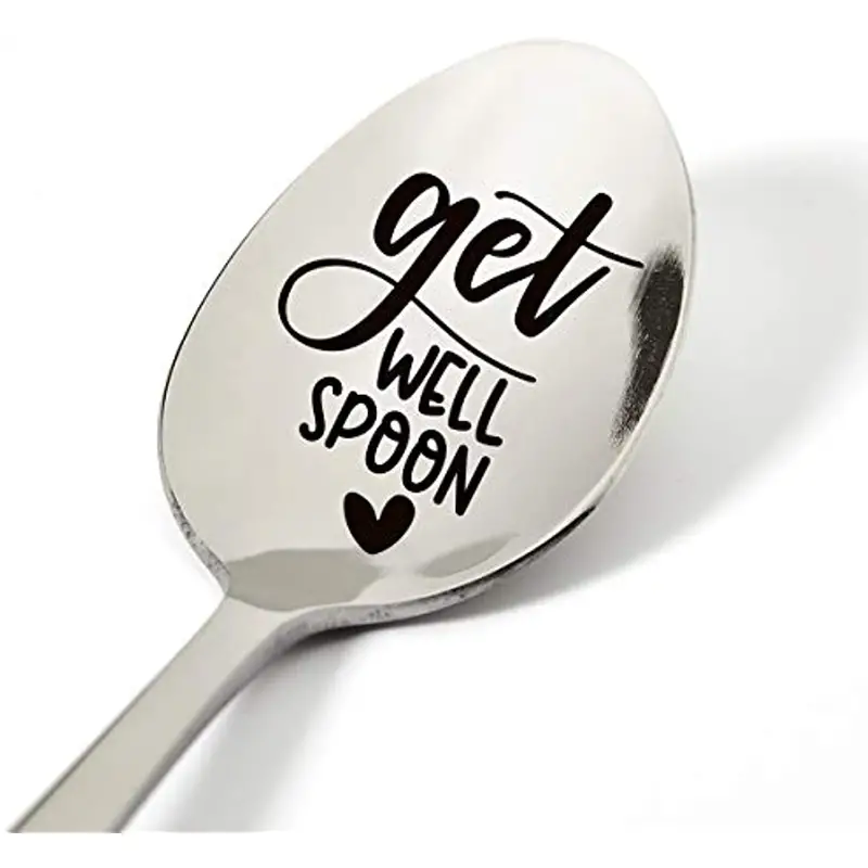 1pc, Recovery Gifts For Women Men Friends, Get Well Spoon Engraved  Stainless Steel, Coffee Tea Soup Lovers Gifts, Best Encouragement Gifts For  Birthda