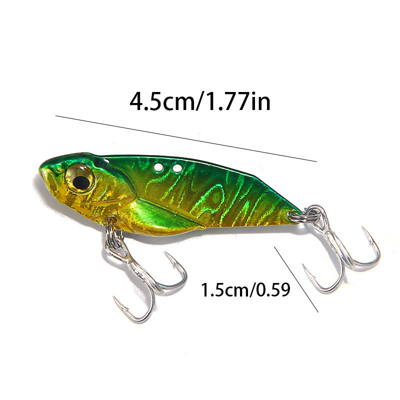 Metal Vib Fishing Lure: Catch Bass Perch Attractive - Temu