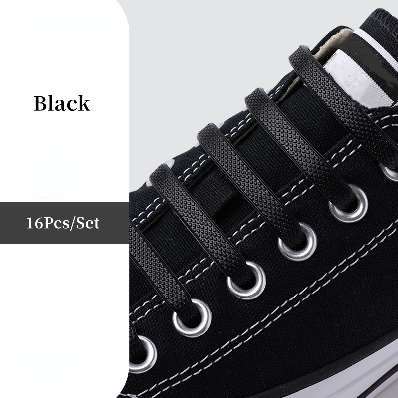 Silicone No Tie Shoe Laces Creative Lazy Shoelaces - Temu